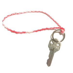 Handmade Keychain Wristlet